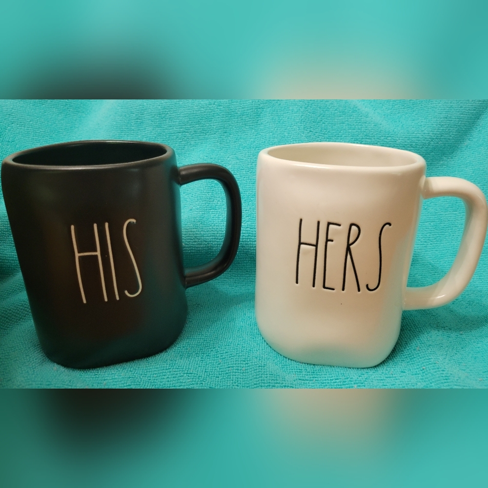 Rae Dunn His & Hers Mugs